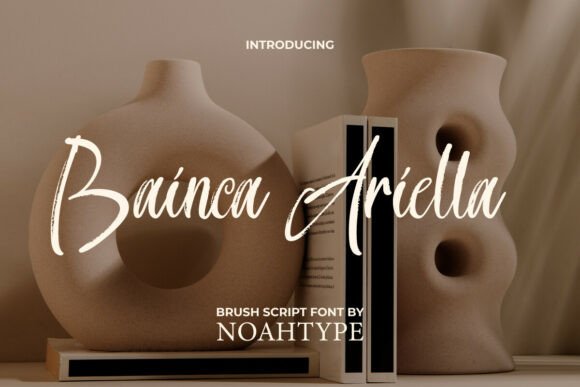 Bainca Ariella Font: Elevate Your Design with Artistic Script