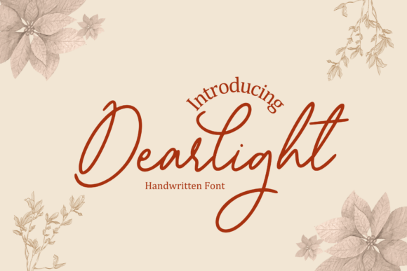 Dearlight: The Handwritten Font for Elegant Branding