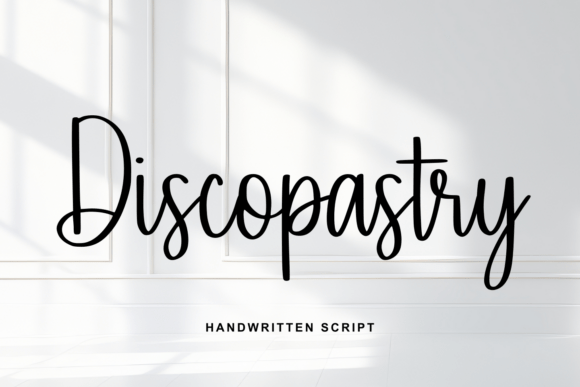 Discopastry: A Sweet Script for Cheerful Design