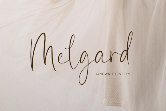 Discover Melgard: A Script Font for Elegant Design