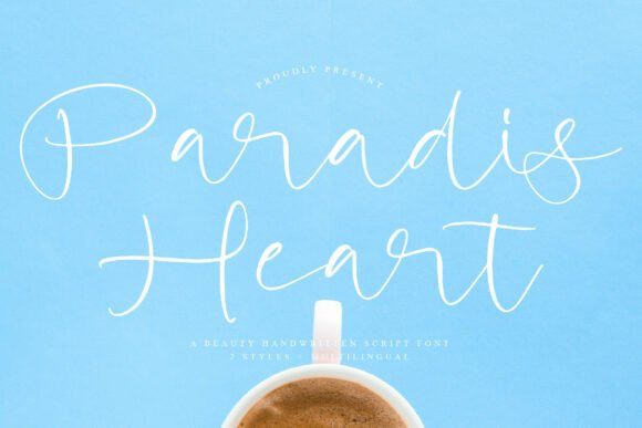 Discover Paradisheart Regular: A Font of Elegance