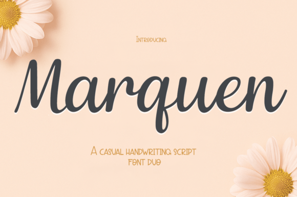 Marquen: A Font Duo for Modern Design