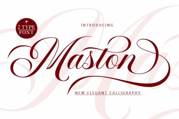 Maston: The Elegant Script Font for Modern Design
