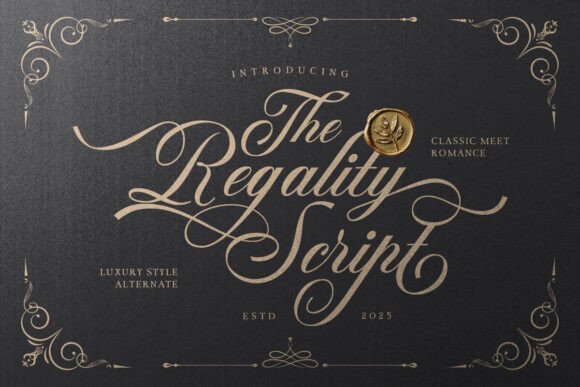Regality: Elevating Designs with Romantic Sophistication