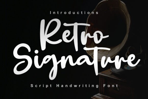 Retro Signature: Crafting Timeless Brand Identity
