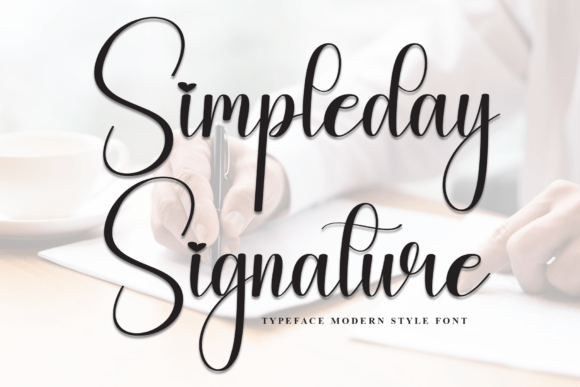 Simpleday Signature: Elevate Your Brand with Handwritten Elegance