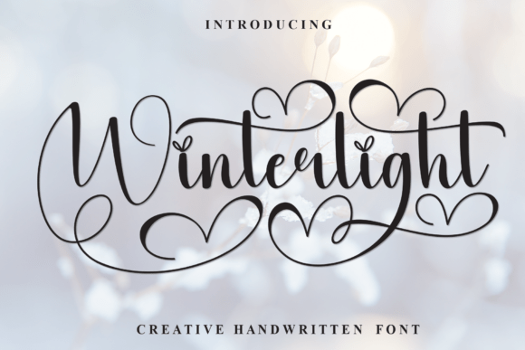 Winterlight: Elevating Modern Design with Elegant Script Typography